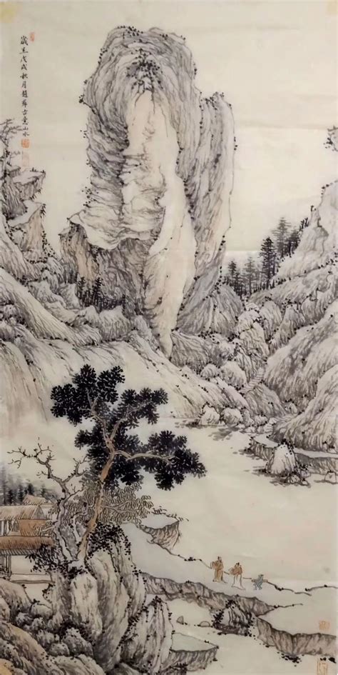 山水畫|中国山水画（以山川自然景观为主要描写对象的中国画）